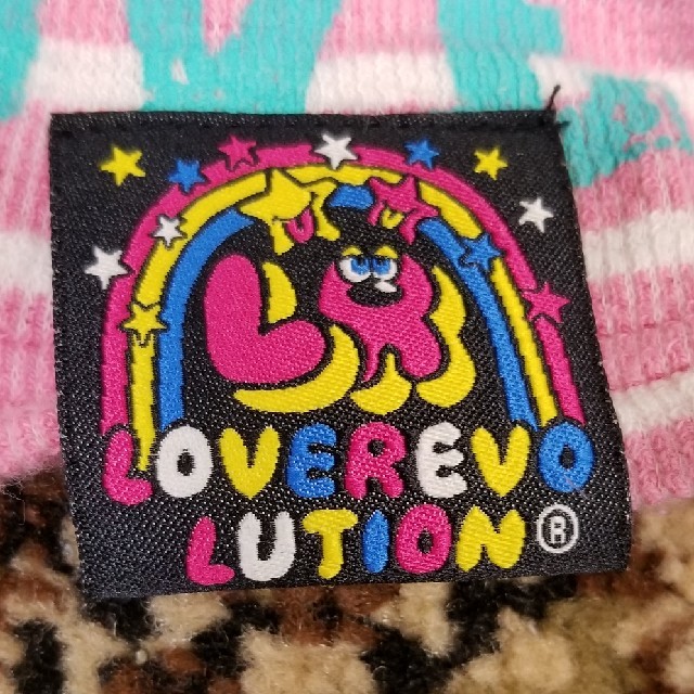 LOVE REVOLUTION(ラブレボリューション)の◼️ﾗﾌﾞﾚﾎﾞﾘｭｰｼｮﾝ　シャツ　120  キッズ/ベビー/マタニティのキッズ服女の子用(90cm~)(Tシャツ/カットソー)の商品写真