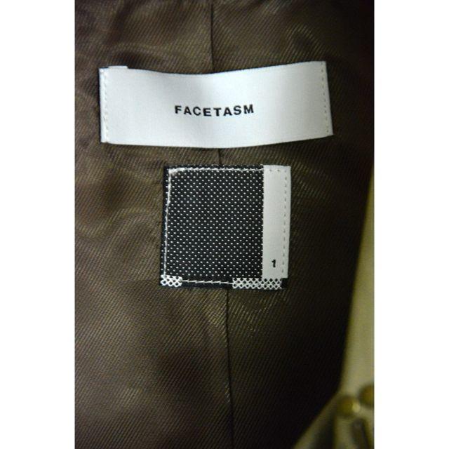 FACETASM - 新品 ファセッタズム ニット切替トレンチコート OTM-6010-02 1の通販 by STOCK HOUSE｜ファ