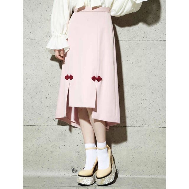 PAMEO POSE(パメオポーズ)の新品 Pameo pose CHINESE BUTTON SKIRT レディースのスカート(ロングスカート)の商品写真