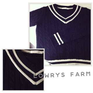 ローリーズファーム(LOWRYS FARM)の３月いっぱいSALE◎チルデンニット(ニット/セーター)