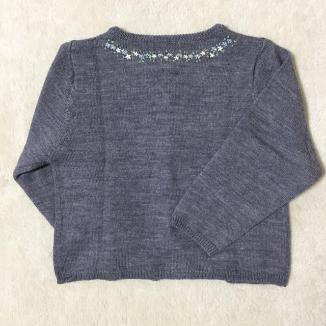 Branshes(ブランシェス)のBranshes ニットカーディガン キッズ/ベビー/マタニティのキッズ服女の子用(90cm~)(カーディガン)の商品写真