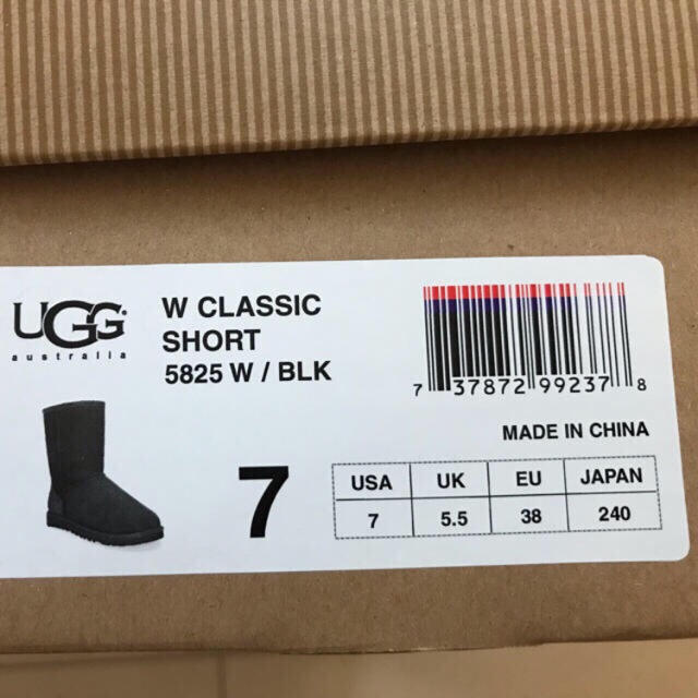 UGG 黒 ムートン