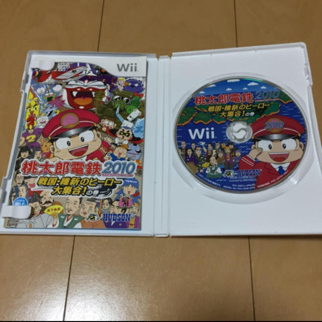 Wii(ウィー)の桃太郎電鉄2010  Wiiソフト エンタメ/ホビーのゲームソフト/ゲーム機本体(家庭用ゲームソフト)の商品写真