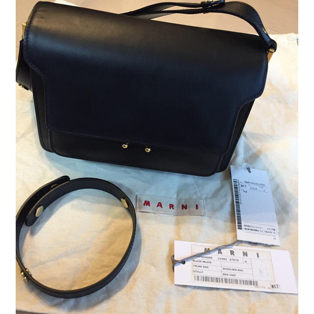 売れ筋がひ新作! Marni - Rieco☆マルニ トランク ショルダーバッグ
