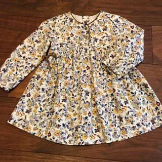 ザラキッズ(ZARA KIDS)の美品 zara baby ザラ ベビー ガール ワンピース 92 18m〜24m(ワンピース)