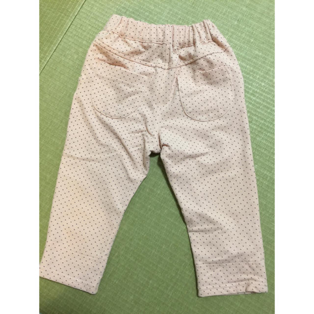 3can4on(サンカンシオン)の3can4on 薄ピンクドットパンツ 90センチ キッズ/ベビー/マタニティのキッズ服女の子用(90cm~)(パンツ/スパッツ)の商品写真