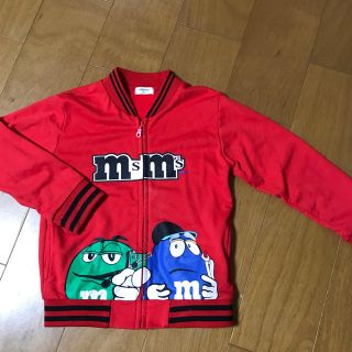 エムアンドエムアンドエムズ(m&m&m's)のm&ms ジップトレーナー  130(ジャケット/上着)