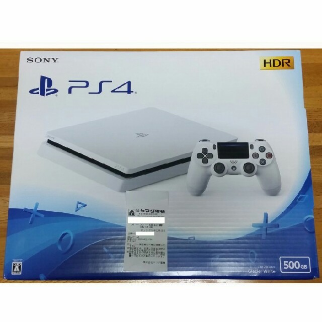 【楽ギフ_包装】 PlayStation4 - PS4 PlayStation4 本体 CUH-2100AB02 白 500GB 家庭用ゲーム機本体