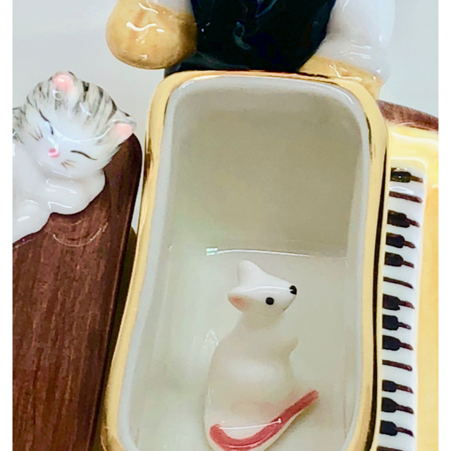 かわいい 陶器製サプライズボックス ピアノベア ネズミの通販 By No１thomas S Shop ラクマ
