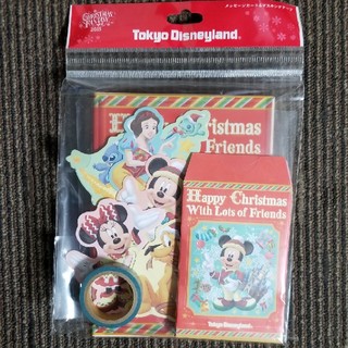 ディズニー(Disney)のディズニーランド　メッセージカード&マスキングテープ(カード/レター/ラッピング)