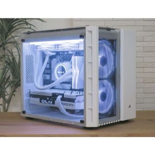 ★受注製作★白いオシャレなPC★Core i5 12400/RTX3060Ti(デスクトップ型PC)