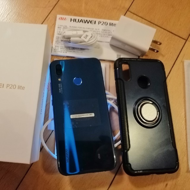 Huawei Ｐ20 lite ブルー　64GB 　SIMフリー スマホ/家電/カメラのスマートフォン/携帯電話(スマートフォン本体)の商品写真