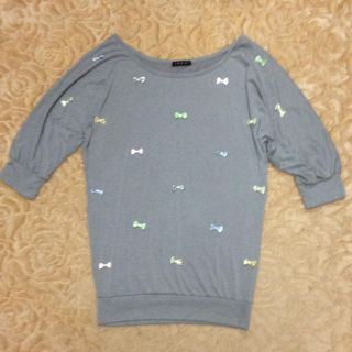 イング(INGNI)のイング リボントップス(Tシャツ(長袖/七分))