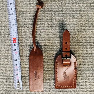 ラルフローレン(Ralph Lauren)のラルフローレン レザー ブラシ&タグ チャーム(バッグチャーム)