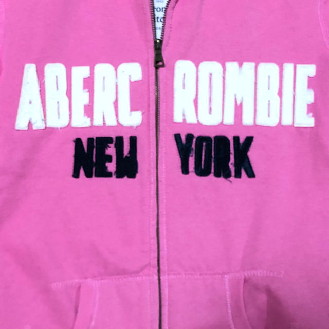 Abercrombie&Fitch(アバクロンビーアンドフィッチ)のアバクロ レディースパーカー裏起毛 Lサイズ レディースのトップス(パーカー)の商品写真