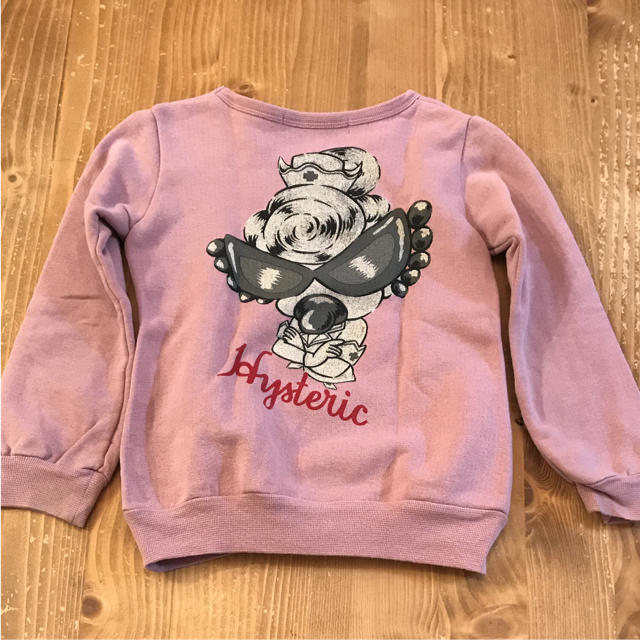 HYSTERIC MINI(ヒステリックミニ)のヒスミニ  トレーナー 110 キッズ/ベビー/マタニティのキッズ服女の子用(90cm~)(Tシャツ/カットソー)の商品写真