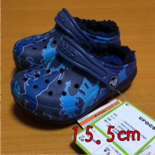 クロックス(crocs)の新品 15.5㎝ クロックス クラシック ラインド グラフィッククロッグ キッズ(サンダル)