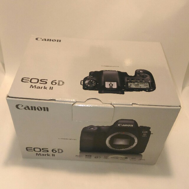 Canon - 新品未開封 Canon デジタル一眼 EOS 6D Mark II ボディー