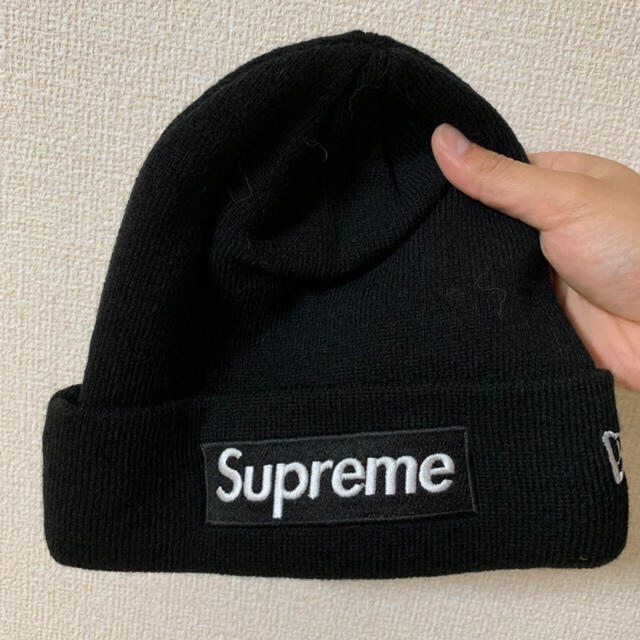 Supreme×ニューエラ コラボ ニット帽