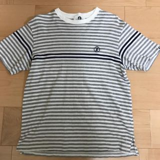 グッドイナフ(GOODENOUGH)のグッドイナフ ボーダーTシャツ Sサイズ goodenough(Tシャツ/カットソー(半袖/袖なし))