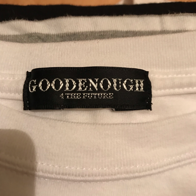 GOODENOUGH(グッドイナフ)のグッドイナフ  Tシャツ  Mサイズ  goodenough メンズのトップス(Tシャツ/カットソー(半袖/袖なし))の商品写真