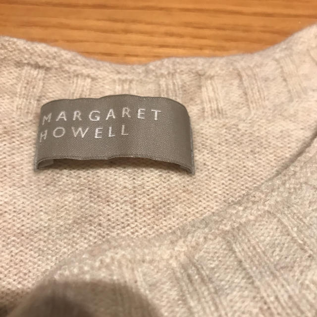 MARGARET HOWELL(マーガレットハウエル)のマーガレットハウエルウールカシミヤニット レディースのトップス(ニット/セーター)の商品写真