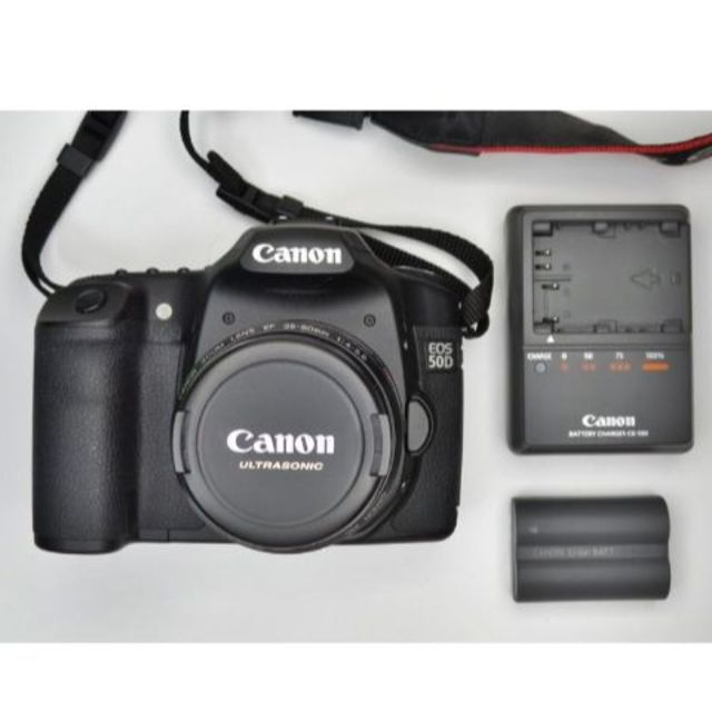 デジタルカメラ値引中 キャノン 一眼レフデジカメ EOS 50D 35-80レンズ付　超美品
