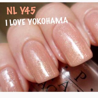 オーピーアイ(OPI)のOPI ネイルラッカー NL Y45 アイラブヨコハマ(マニキュア)