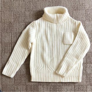 コムサイズム(COMME CA ISM)のうりゅまーり 様 専用 コムサイズム タートルネックニット 130(ニット)