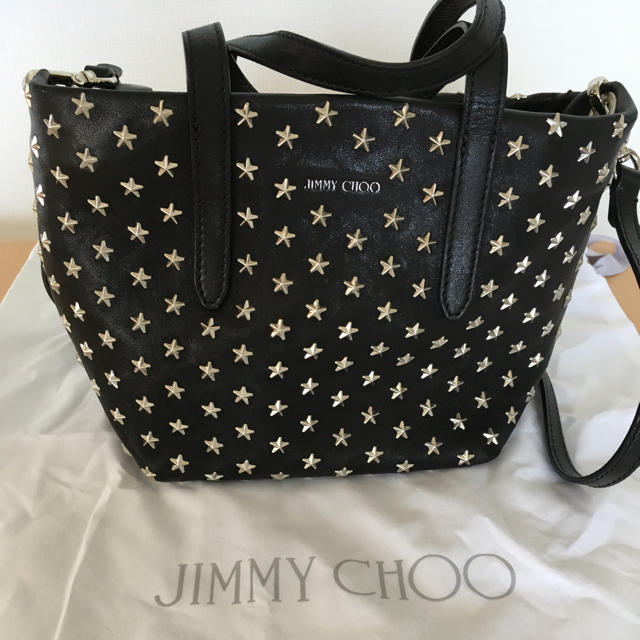 再入荷】 JIMMY CHOO スタースタッズ2wayバッグ CHOO JIMMY