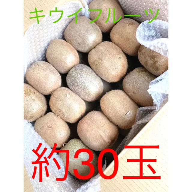 グリーンキウイフルーツ 千葉県船橋産 約30玉前後 約4.5kg前後 食品/飲料/酒の食品(フルーツ)の商品写真