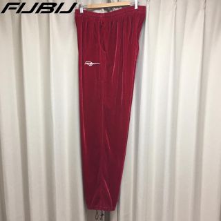 フブ(FUBU)の[激レア]フブ FUBU トラックパンツ ベロア生地 ビッグサイズ ジャージ(その他)