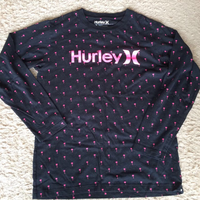 Hurley(ハーレー)のハーレー ヤシの木柄ロンT レディースのトップス(Tシャツ(長袖/七分))の商品写真