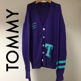 トミー(TOMMY)のTOMMY レタードカーディガン(カーディガン)