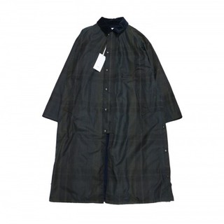 コモリ(COMOLI)の【ラムジー様専用】Graphpaper Oild Cloth Over Coat(ステンカラーコート)