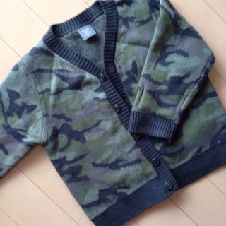 ベビーギャップ(babyGAP)のカモフラカーデ☆(その他)