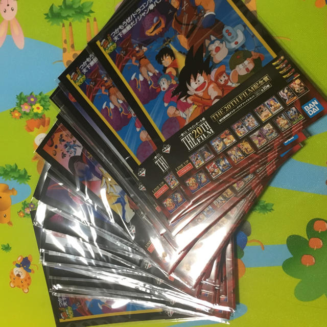 ドラゴンボール(ドラゴンボール)の10種セット エンタメ/ホビーのアニメグッズ(クリアファイル)の商品写真