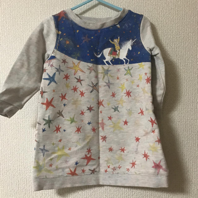 Design Tshirts Store graniph(グラニフ)のグラニフ♡女の子チュニック キッズ/ベビー/マタニティのキッズ服女の子用(90cm~)(Tシャツ/カットソー)の商品写真