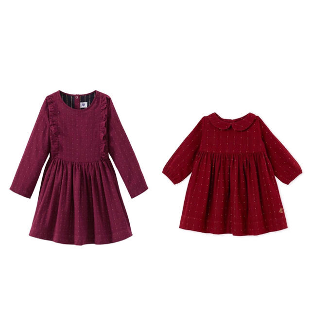 PETIT BATEAU(プチバトー)の★★プチバトー Earl Gray様専用 キッズ/ベビー/マタニティのキッズ服女の子用(90cm~)(ワンピース)の商品写真