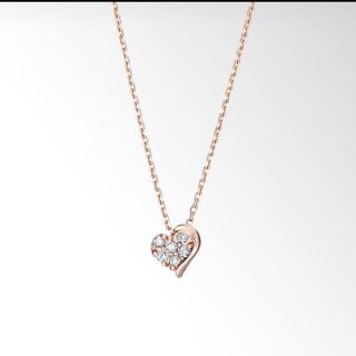 スタージュエリー(STAR JEWELRY)の美品 スタージュエリー  ハート ネックレス(ネックレス)