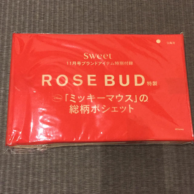 ROSE BUD(ローズバッド)の新品・ミッキー ポシェット レディースのバッグ(ショルダーバッグ)の商品写真