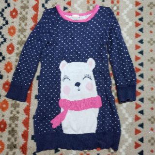 ジンボリー(GYMBOREE)の美品　ジンボリー　ニットワンピース　４歳用(ワンピース)