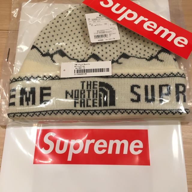 Supreme(シュプリーム)のSupreme The North Face Fold Beanie☆ メンズの帽子(ニット帽/ビーニー)の商品写真