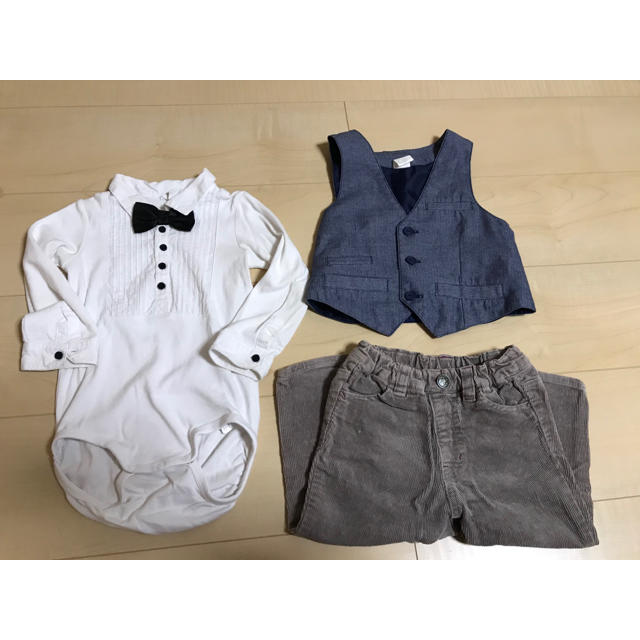 H&M(エイチアンドエム)のフォーマル  男の子 セット 80 キッズ/ベビー/マタニティのベビー服(~85cm)(セレモニードレス/スーツ)の商品写真