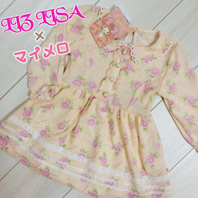 LIZ LISA(リズリサ)のざわちん様専用♡リズメロワンピース キッズ/ベビー/マタニティのキッズ服女の子用(90cm~)(その他)の商品写真