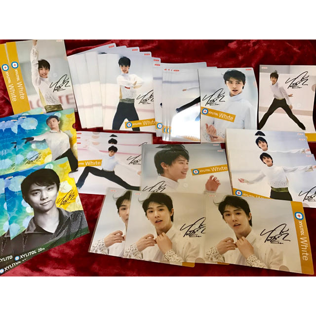 羽生結弦 クリアファイル【非売品】 エンタメ/ホビーのアニメグッズ(クリアファイル)の商品写真