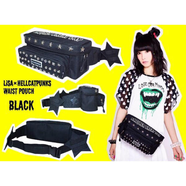 HELLCATPUNKS - LiSA コラボバッグの通販 by nina|ヘルキャット HELLCATPUNKS - LiSA コラボバッグの通販 by nina|ヘルキャット