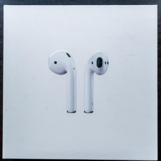 アップル(Apple)のApple Airpods ブルートゥース ワイヤレス イヤホンMMEF2J/A(ヘッドフォン/イヤフォン)