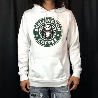 新品 ナイトメアビフォアクリスマス スタバ  パーカー XS S M L XL(パーカー)