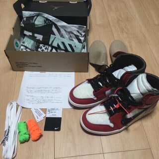 ナイキ(NIKE)のoff-white aj1(スニーカー)